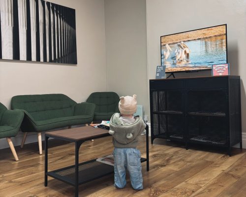 Louis in Waiting Room